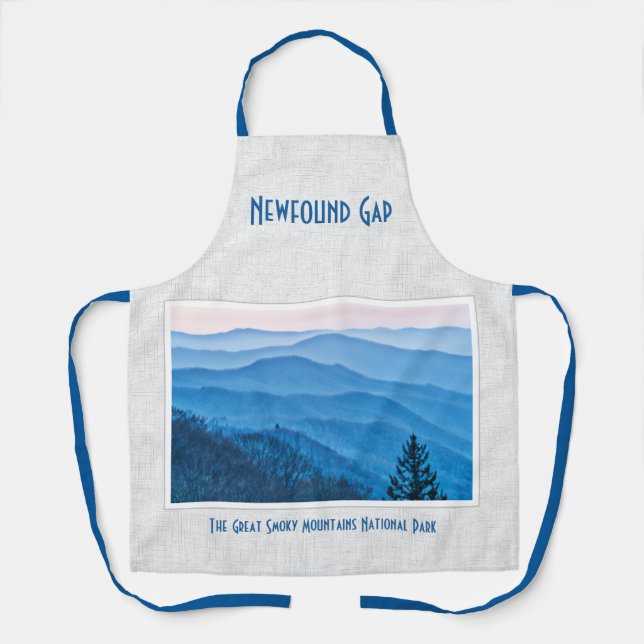 Newfound Gap Sunrise Great Smoky Mountains Apron (Front)