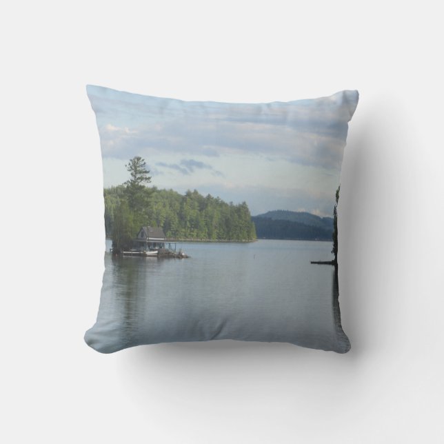 Newfound Lake Cushion (Front)