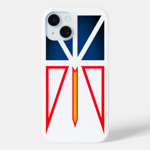 Newfoundland and Labrador flag iPhone 15 Case