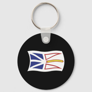 Newfoundland And Labrador Flag Keychain