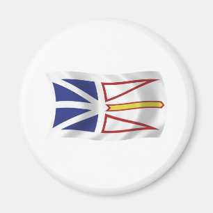 Newfoundland And Labrador Flag Magnet