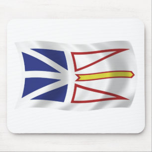 Newfoundland And Labrador Flag Mousepad