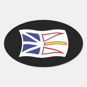 Newfoundland And Labrador Flag Sticker