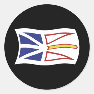 Newfoundland And Labrador Flag Sticker