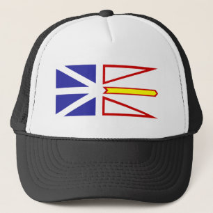 Newfoundland And Labrador flag Trucker Hat