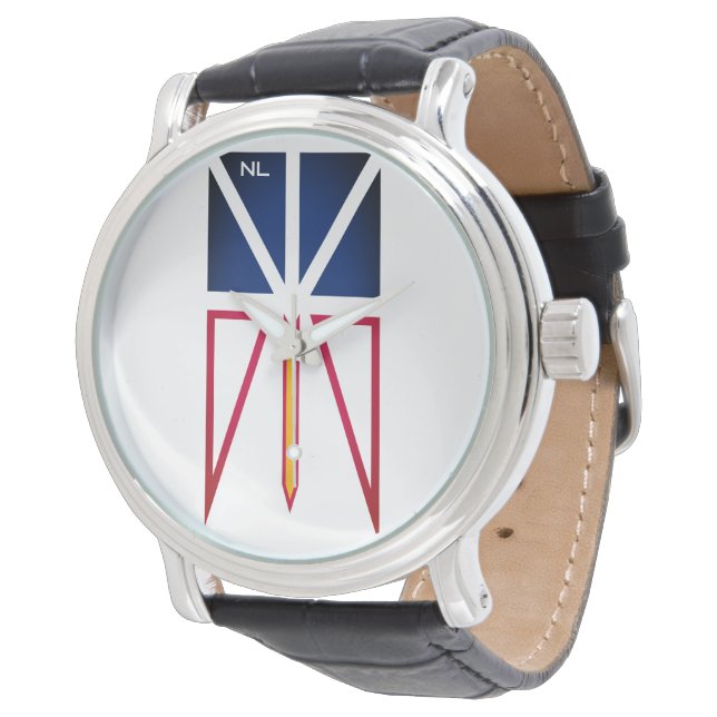Newfoundland and Labrador flag (vertical) Watch (Angled)