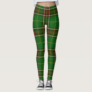 Newfoundland and Labrador tartan plaid Leggings
