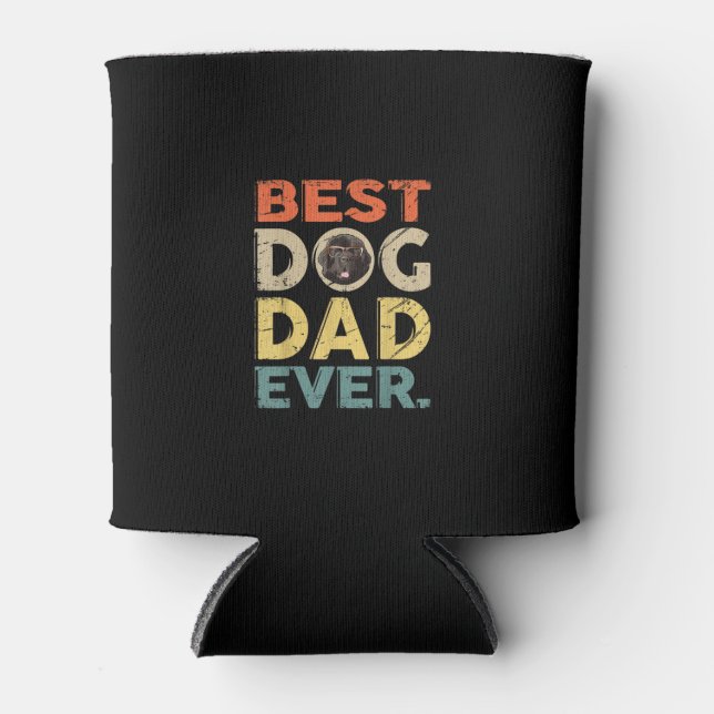 Newfoundland best dog dad ever gifts can cooler (Front)