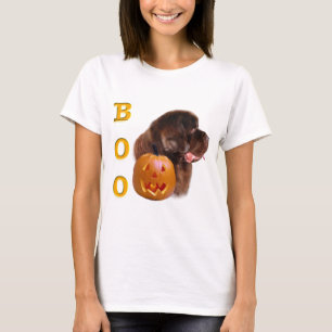 Newfoundland (brn) Halloween Boo T-Shirt