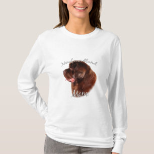 Newfoundland (brown) Mum 2 T-Shirt