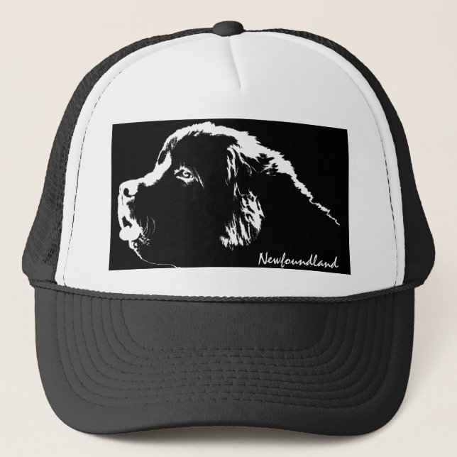 Newfoundland Caps Caps Personalised Dog Hats (Front)