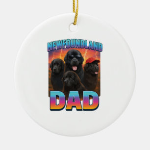 Newfoundland Ceramic Tree Decoration
