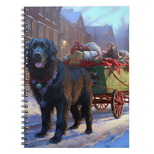 Newfoundland Christmas Festive Season Notebook (Front)