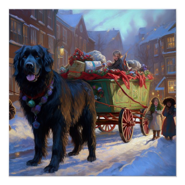 Newfoundland Christmas Festive Season Poster (Front)