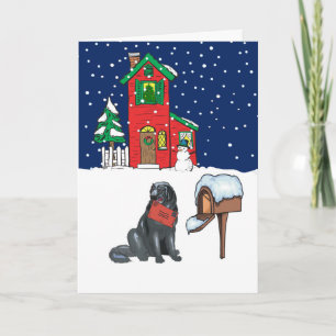 Newfoundland Christmas Holiday Card
