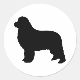 Newfoundland Classic Round Sticker