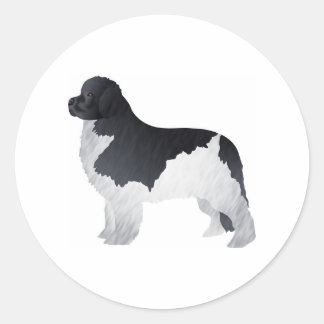 Newfoundland Classic Round Sticker