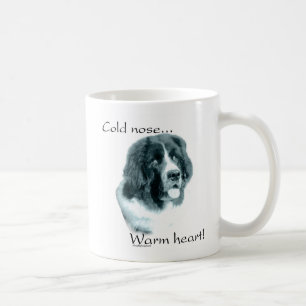 Newfoundland Cold Nose Warm Heart Coffee Mug