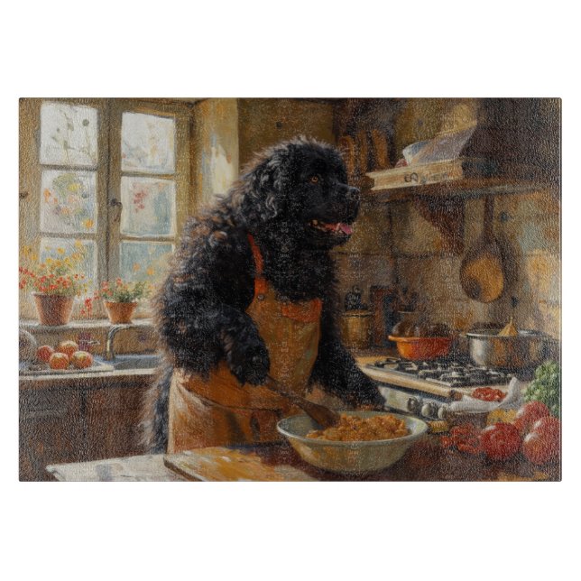Newfoundland Cooking in Kitchen Cutting Board (Front)