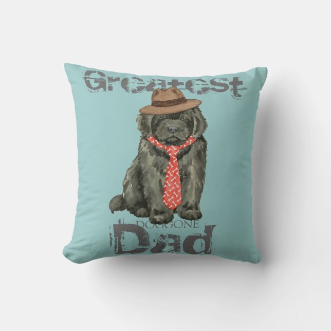 Newfoundland Dad Cushion (Front)