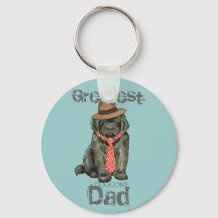 Newfoundland Dad Key Ring