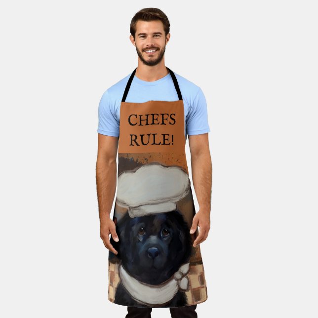 Newfoundland Dog      Apron (Worn)