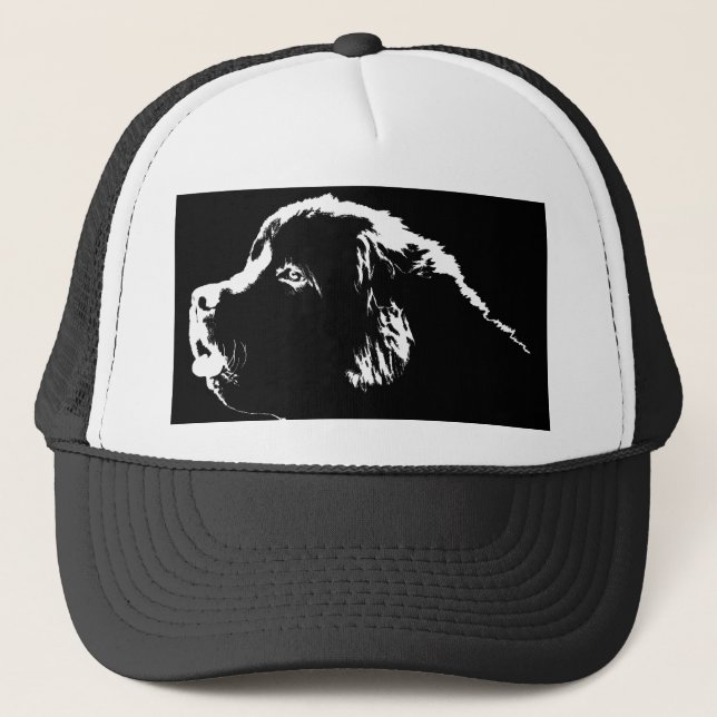 Newfoundland Dog Caps Caps Dog Lover Hats Gift (Front)