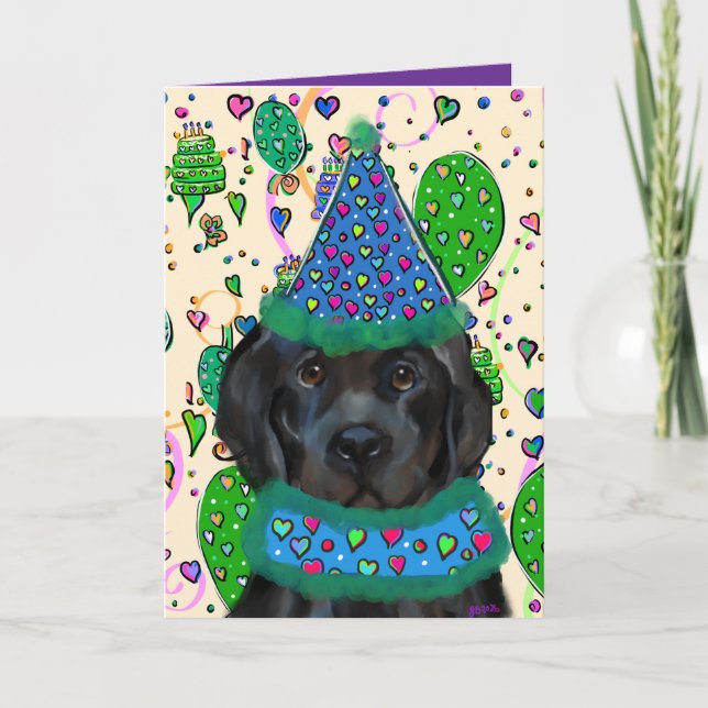 NEWFOUNDLAND DOG  CARD (Front)