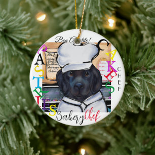 Newfoundland Dog      Ceramic Tree Decoration