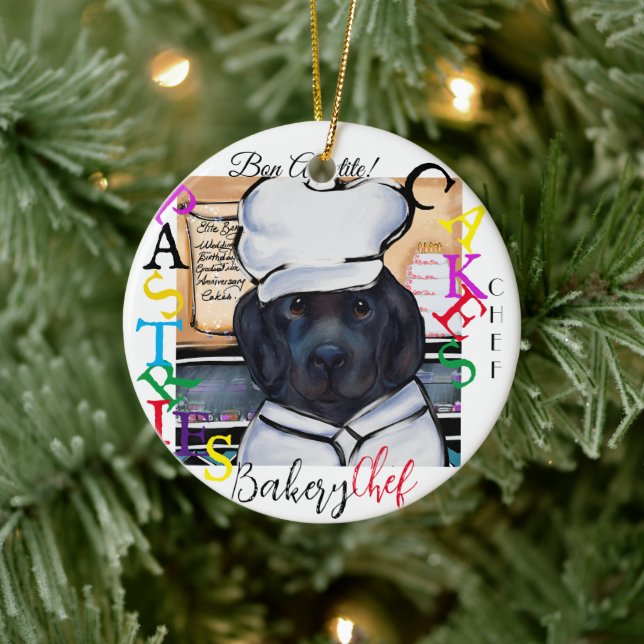 Newfoundland Dog      Ceramic Tree Decoration (Tree)