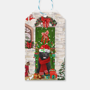 Newfoundland Dog Christmas  Gift Tags