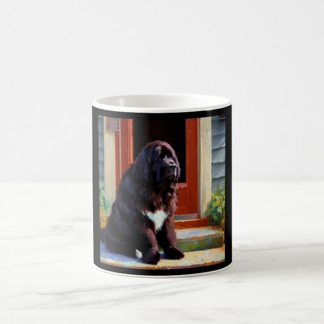 Newfoundland Dog Coffee Mug (Center)