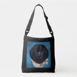 Newfoundland Dog Crossbody Bag
