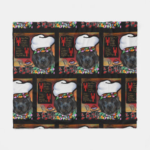 Newfoundland Dog              Fleece Blanket
