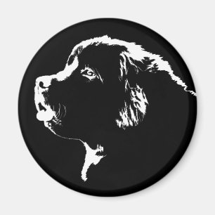 Newfoundland Dog Fridge Magnet Dog Magnet / Gift