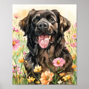 Newfoundland Dog Gentle Giant Poster Wall Art