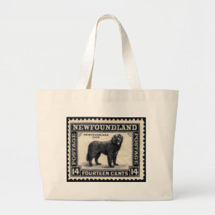 Newfoundland Dog Gifts Large Tote Bag