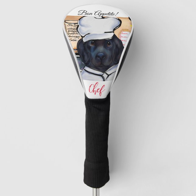 Newfoundland Dog      Golf Head Cover (Front)