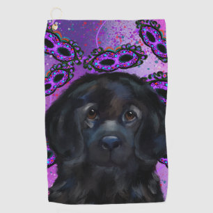 Newfoundland Dog               Golf Towel