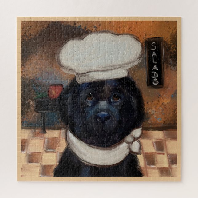 Newfoundland Dog     Jigsaw Puzzle (Vertical)