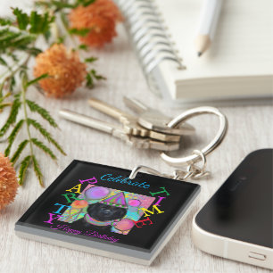 Newfoundland Dog     Key Ring