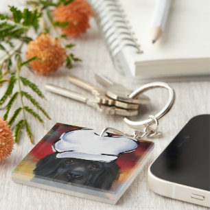 Newfoundland Dog                      Key Ring