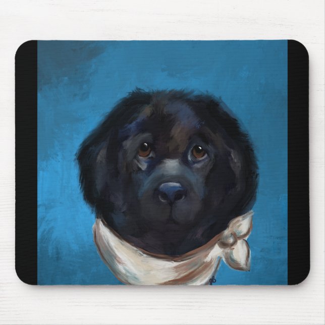 Newfoundland Dog               Mouse Mat (Front)