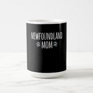Newfoundland dog mum dog lover paws gift coffee mug