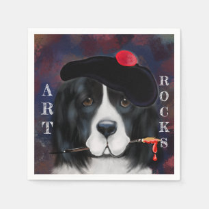 Newfoundland Dog Napkin