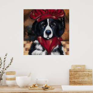 Newfoundland Dog Poster