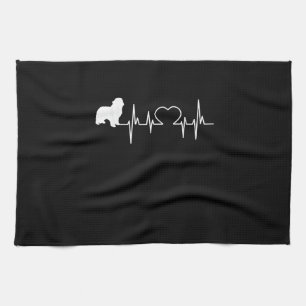 Newfoundland dog present Animal Lover Gift Tea Towel