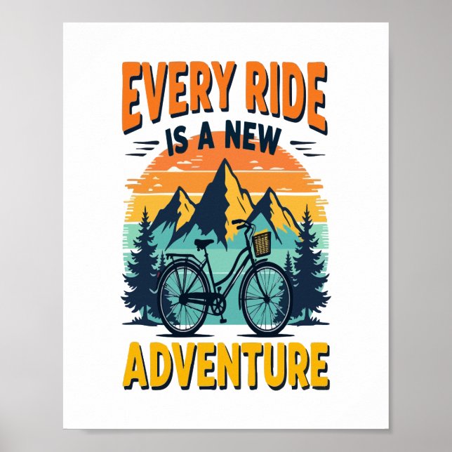 Newfoundland Dog Rider Poster (Front)