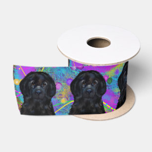 Newfoundland Dog                     Satin Ribbon
