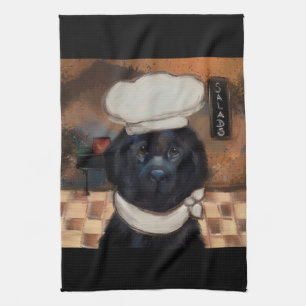 Newfoundland Dog      Tea Towel